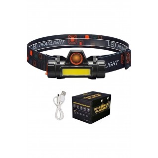 HEADLAMP High Power Ledli Kafa Lambası Usb Sarjlı Fener