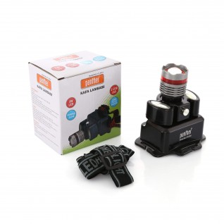 Panther PT-5910 Pompalı Zoom Ledli Kafa Lambası 3W