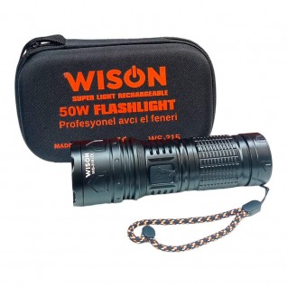 Wison WS-315 50W Profesyonel Zoomlu Şarjlı El Feneri