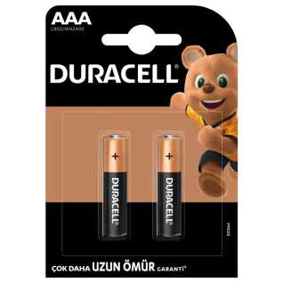 Duracell AAA İnce Pil 2'li