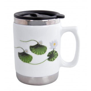 Andoutdoor AND30HP İçi Çelik Dışı Desenli Seramik Kupa Mug