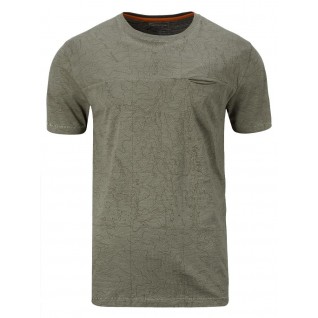 Berg Map Erkek T-Shirt-YEŞİL