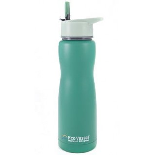 Eco Vessel Aqua Vessel Insulated Filtre Bottle Termos 0.75 Litre-YEŞİL