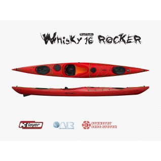 Point65 Whisky 16 Rocker Rudder & Skeg Kano-TURUNCU