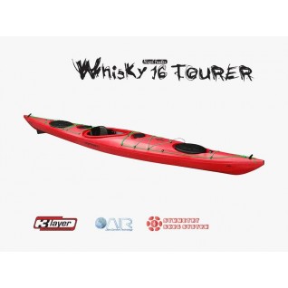 Point65 Whisky 16 Tourer Rudder & Skeg Kano-KIRMIZI